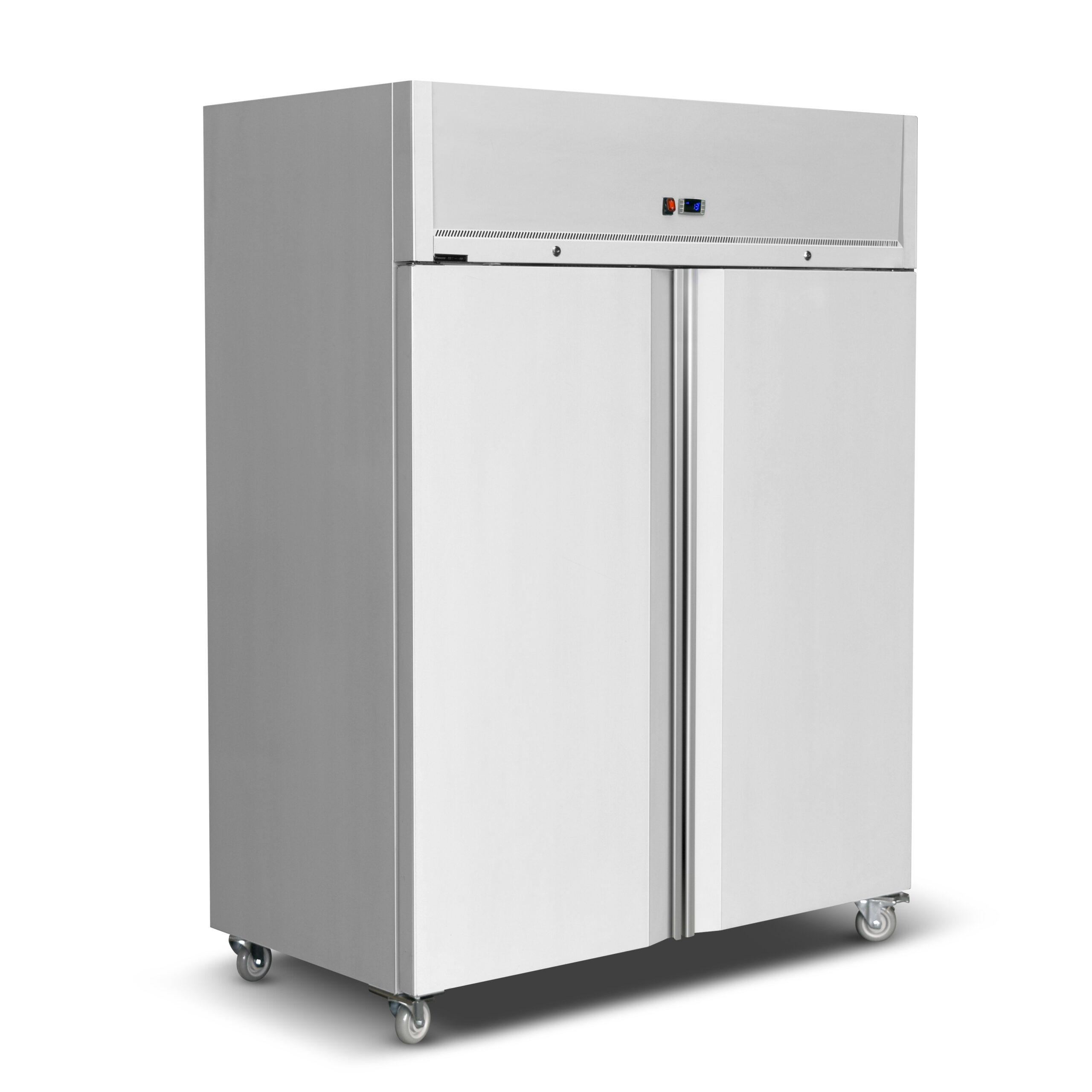 Salvadore Commercial Kitchen Refrigerator – Double Door – stainless steel