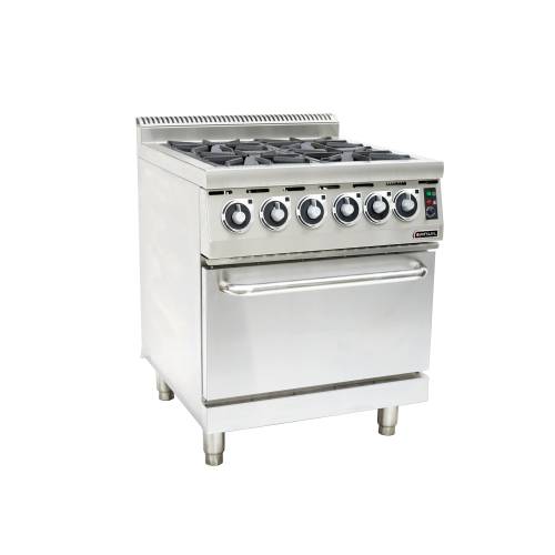Anvil Gas Stove With Electric Oven Anvil – 4 Burner