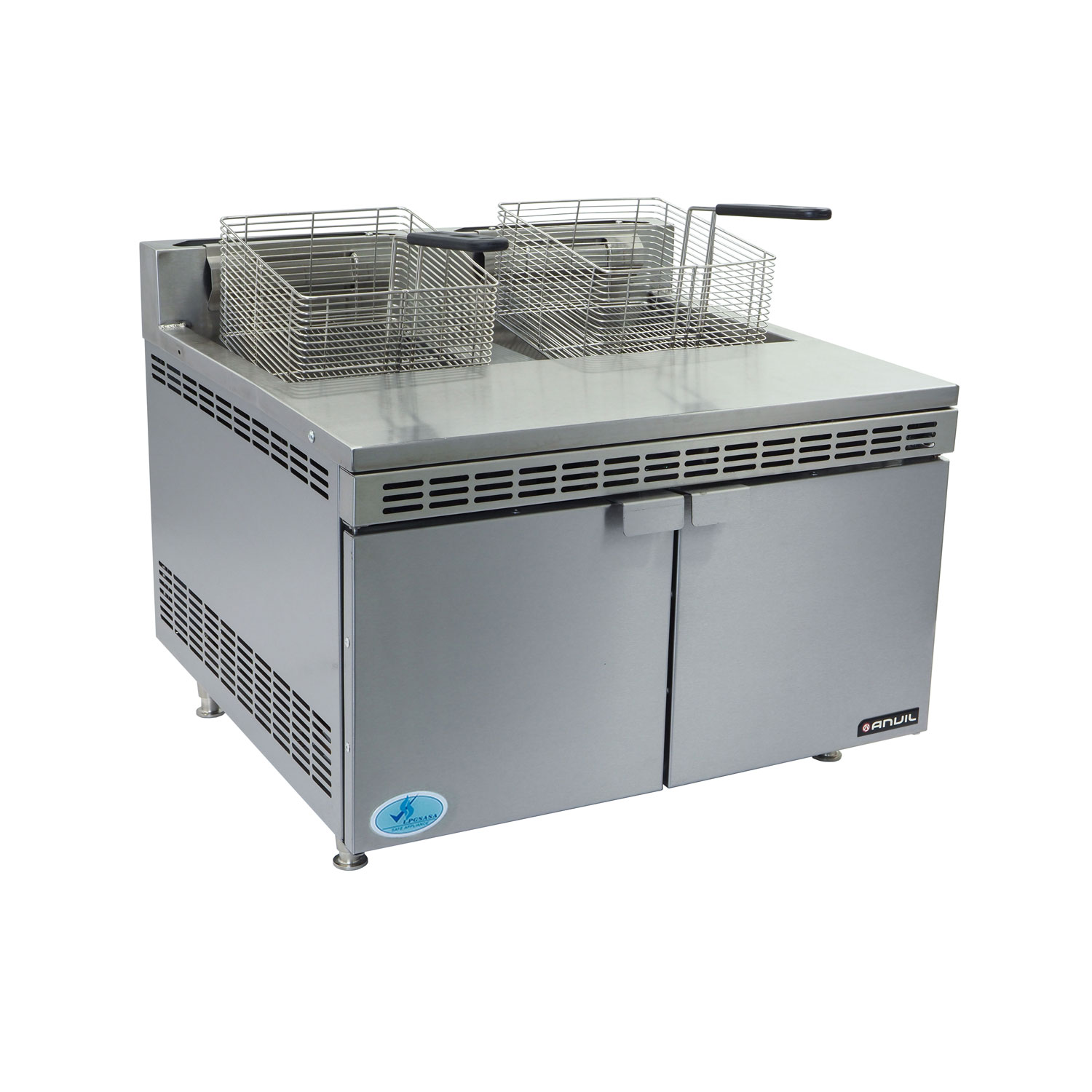 Anvil Deep Fryer Anvil – Double Pan – Gas