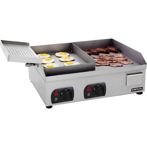 Anvil Flat Top Grill Anvil – Egg & Bacon – 600mm – Elec