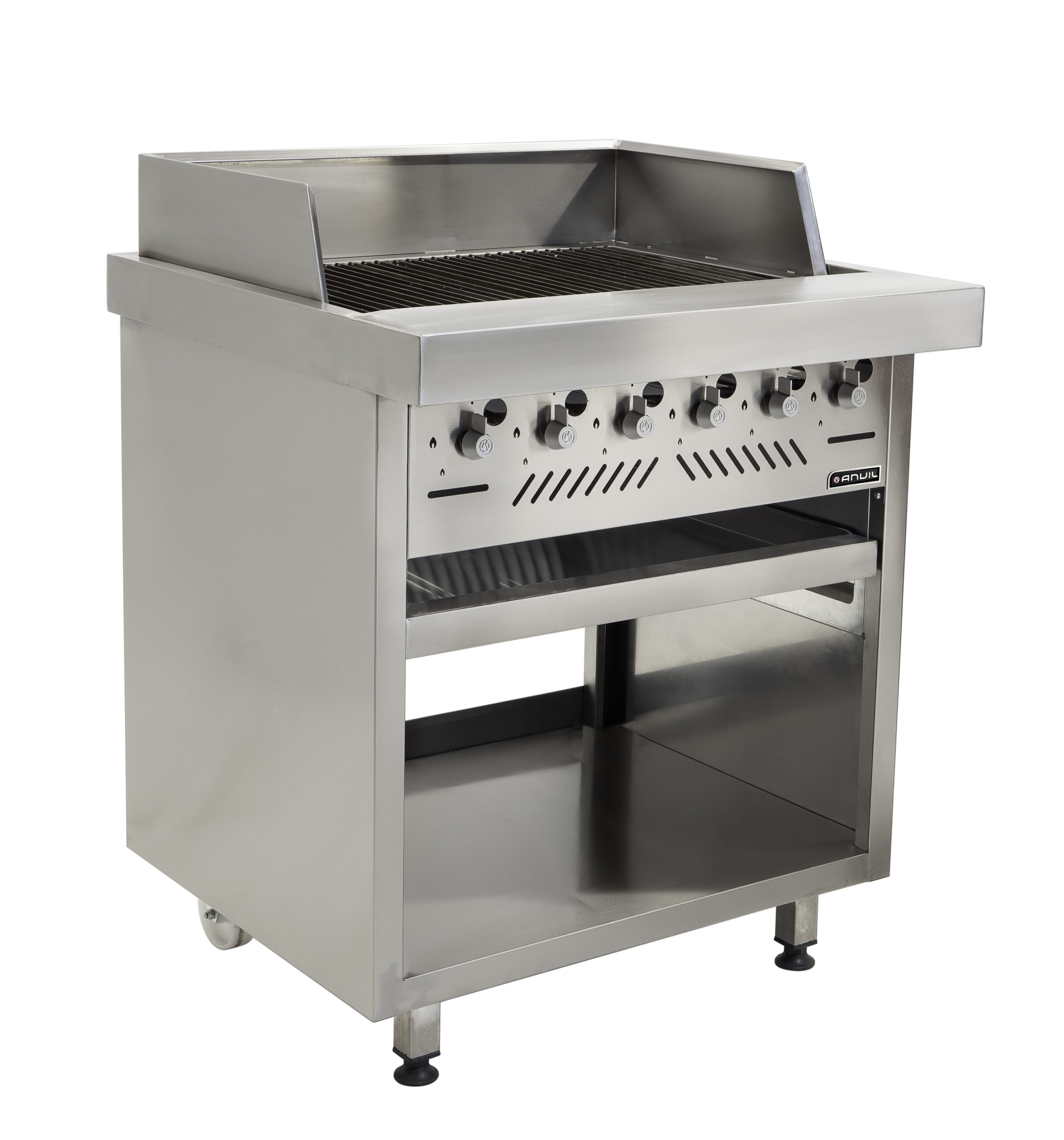 Anvil Gas Griller Anvil – 6 Burner Radiant – Free Standing