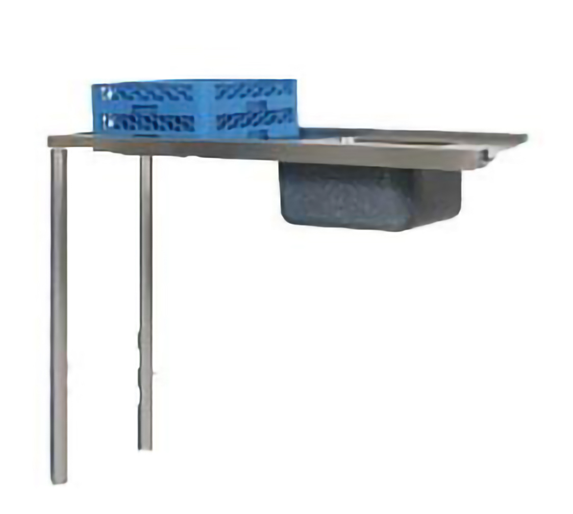 DIHR Inlet Table + Sink 1150mm Boxed Edge Incl Splashback