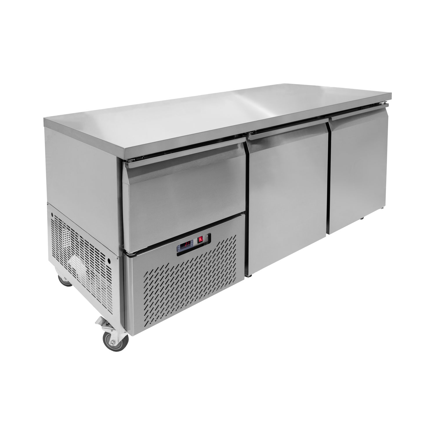 Salvadore Underbar Fridges – Solid Door – 2 And Half Door