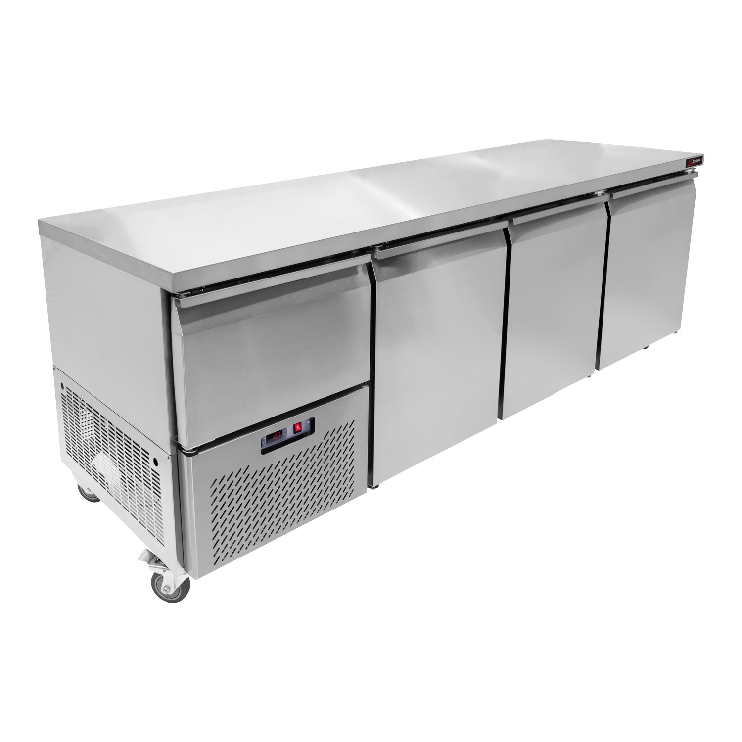 Salvadore Underbar Fridges – Solid Door – 3 And Half Door